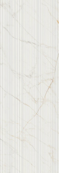 Керамогранит Marazzi Italy Плитка Magnifica Calacatta Gold Struttura Mikado 3D Rett. 60х180