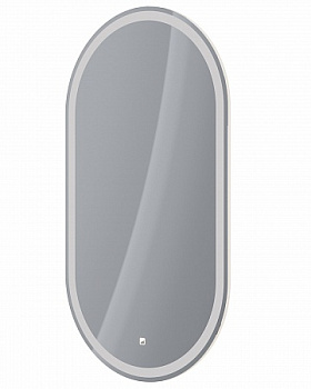 Зеркало Dreja LUNO 55х100 см, сенсорный выключатель, LED-подсветка, ф-я антизапотевания
