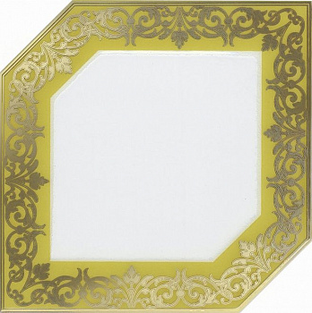 Керамическая плитка Kerama Marazzi Декор Клемансо оливковый 15х15
