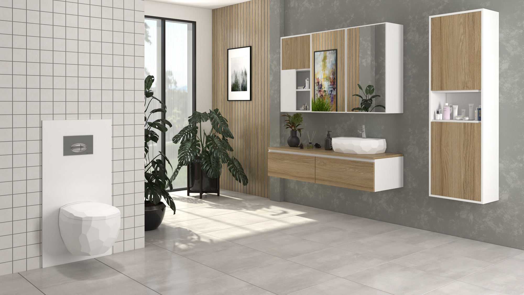 Унитаз подвесной beWash Bekinger 87303601 с функцией биде, с крышкой-сиденьем микролифт, белый глянец