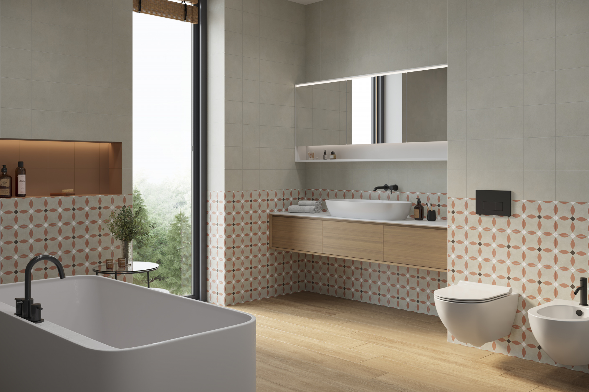 Керамогранит Creto Poly Snowy 20х20 NEW