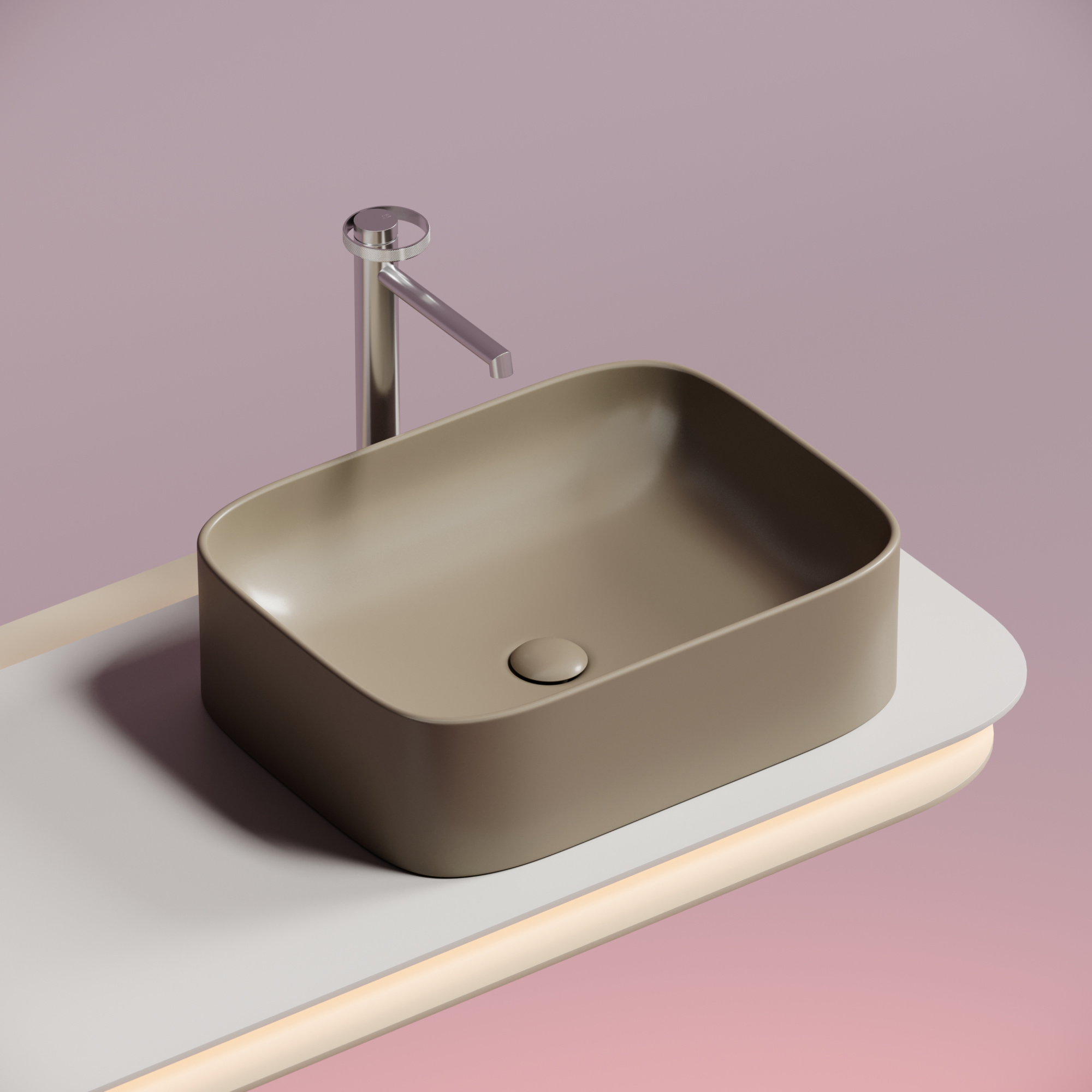 Раковина Ceramica Nova Element 50 см CN6052MC капучино