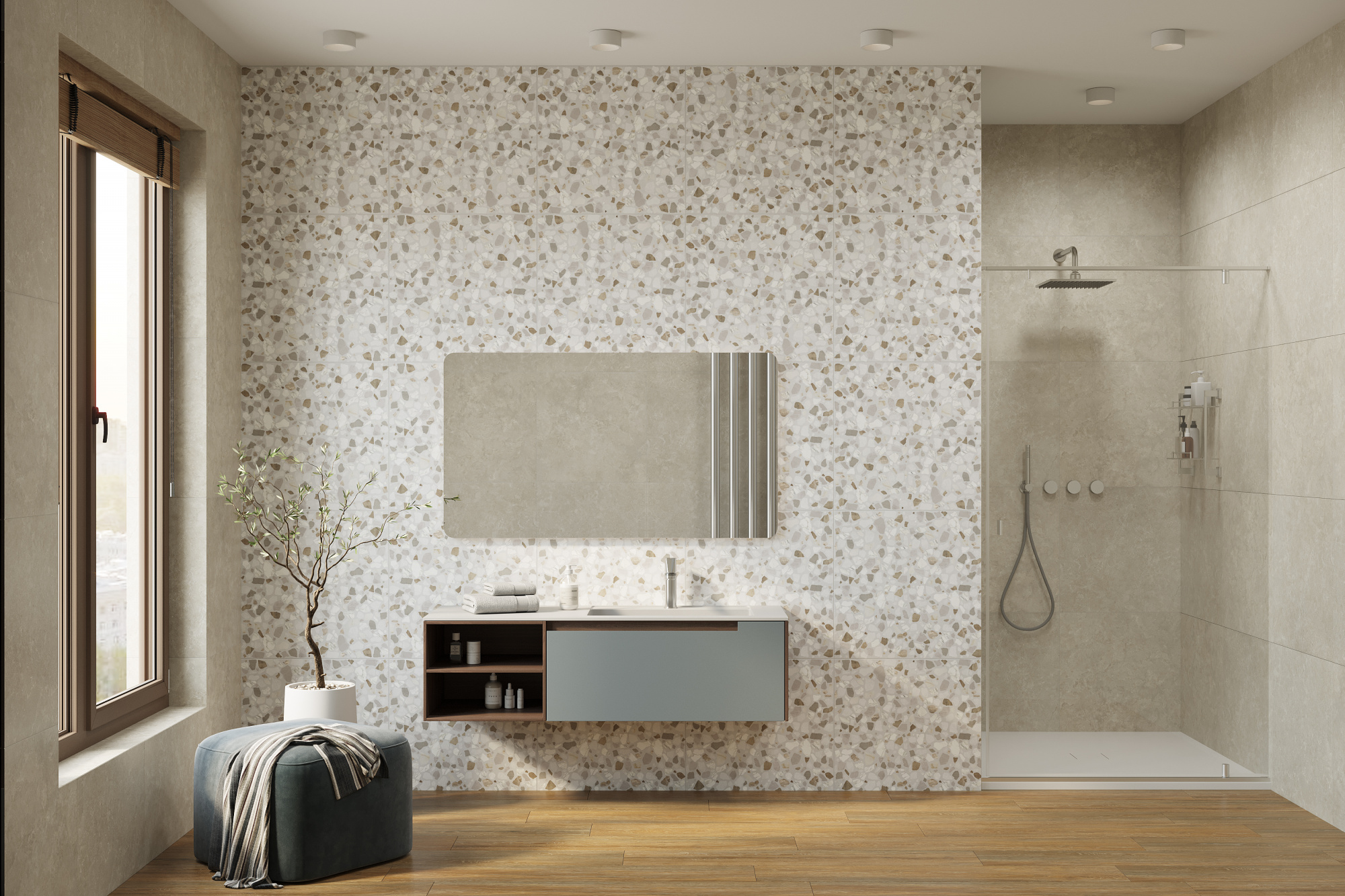 Керамогранит Creto Forest Ocher 19,4х120 непол.