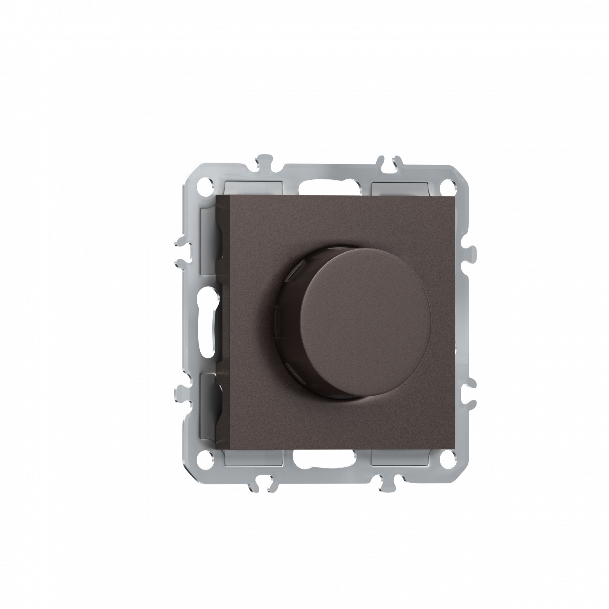 Светорегулятор поворотный Triac LED 100Вт,  активная нагрузка 300Вт,  цвет мокко,  серия A07 Donel