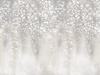 Z66896 Панно Zambaiti (Satin Flowers IV) (1*1) 5,10х3 винил на флизелине