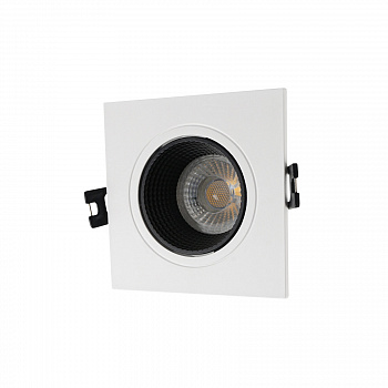 Точечный встраиваемый светильник Denkirs DK3071-WH+BK