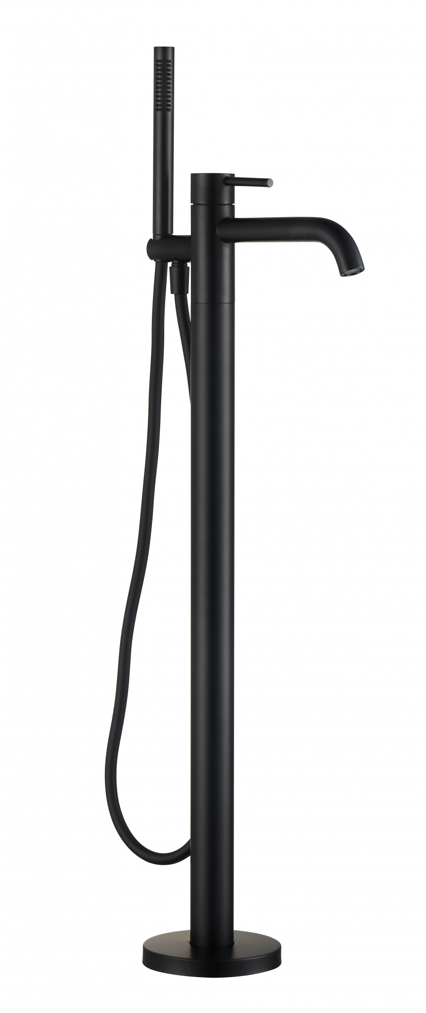 Смеситель для ванны с душем AQUAme Siena AQM6218MB матовый черный
