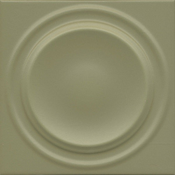 OBE005 Аква Альта 2 зелёный матовый структура 20x20x0,95 декор