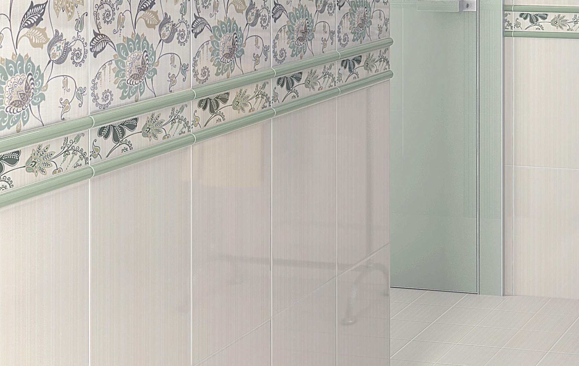 Керамическая плитка Kerama Marazzi Бордюр Карандаш беж светлый 2х25