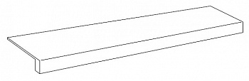 Ступень Forte Dei Marmi Rock Siber. Iv. Sc. Fro. 33x120