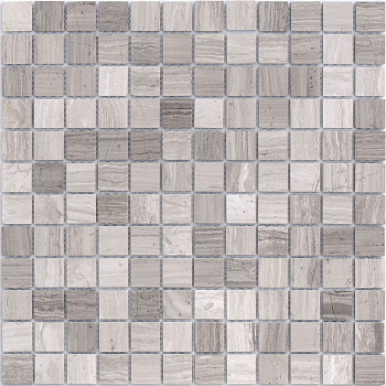 Мозаика Caramelle Travertino Silver POL 23x23x4