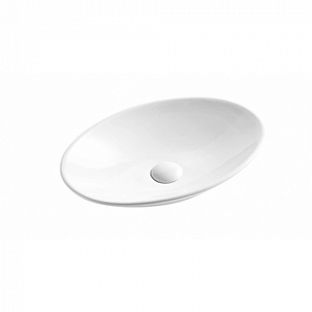 Раковина накладная WeltWasser 50x35,5 белый глянец 10000003857
