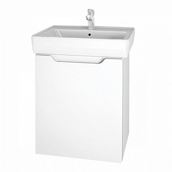 Тумба Dreja.eco Mini 50, белый лак (ум. Мини 50)