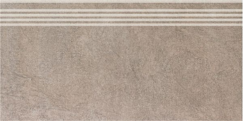 Керамогранит Kerama Marazzi Ступень Королевская дорога коричневый светлый обрезной 30х60