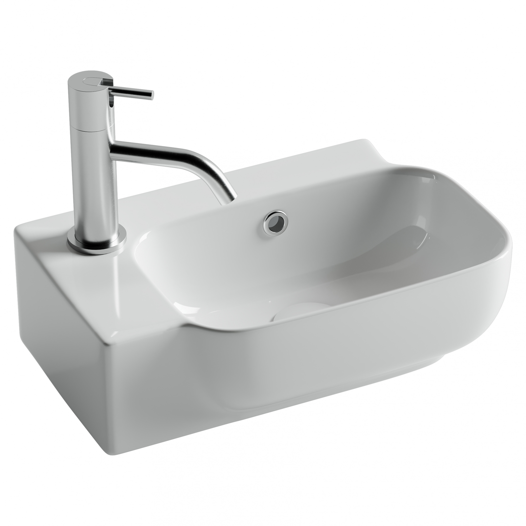 Раковина Ceramica Nova Element 40 см CN6074R белая