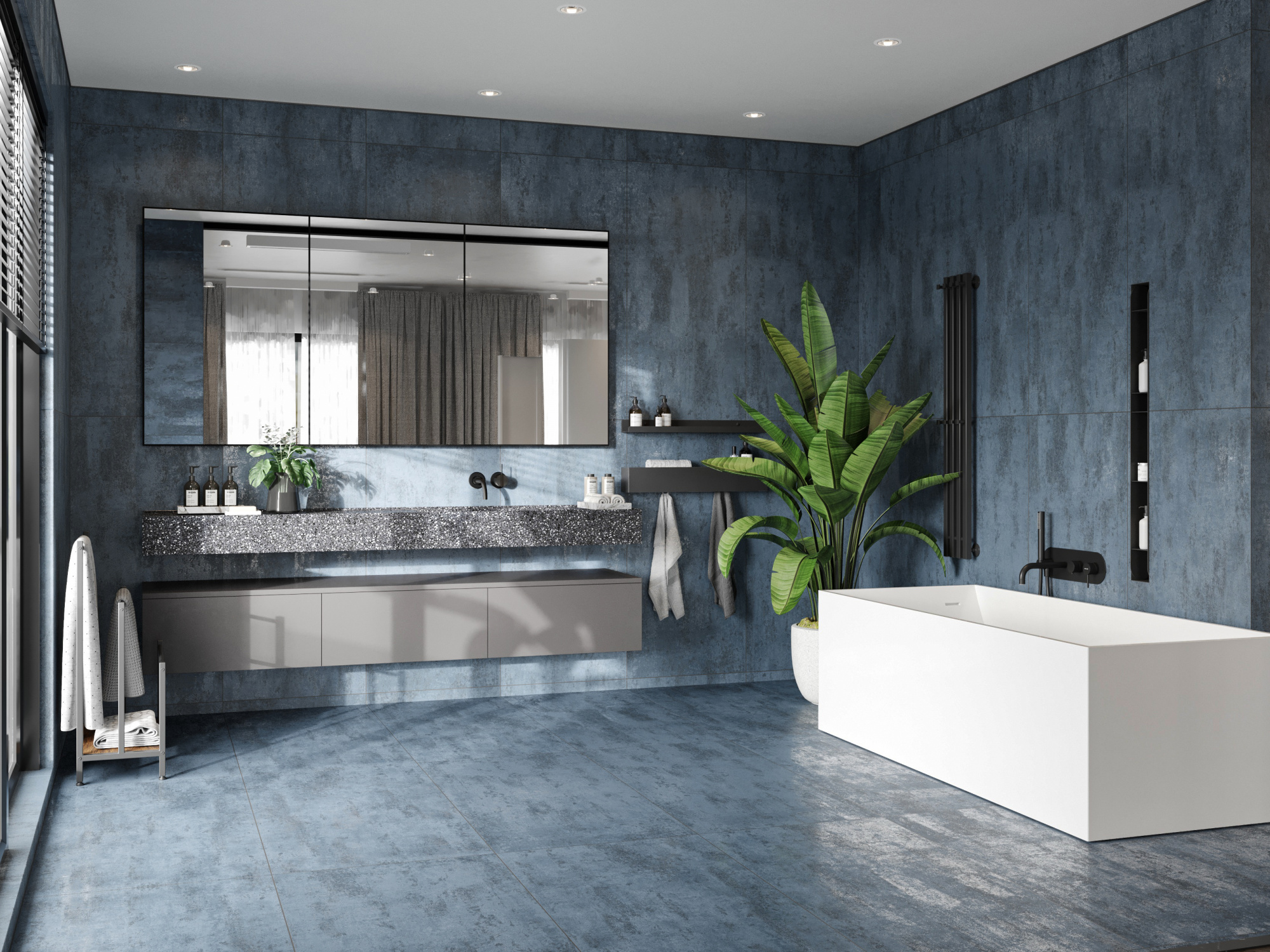 Керамогранит Metallic Azul