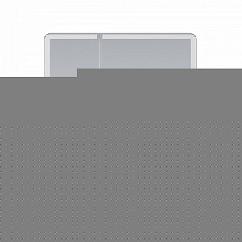 Зеркальный шкаф Dreja POINT, 70 см, 2 дв., 2 стекл. полки, инфр. выключатель, LED, розетка, белый