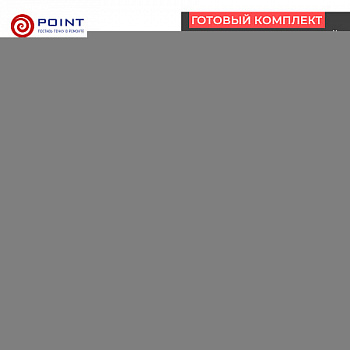 Сет: Инсталляция Point Элемент PN45122 +Клавиша Виктория черн/хром PN44061BC+Унитаз Виктория PN41061