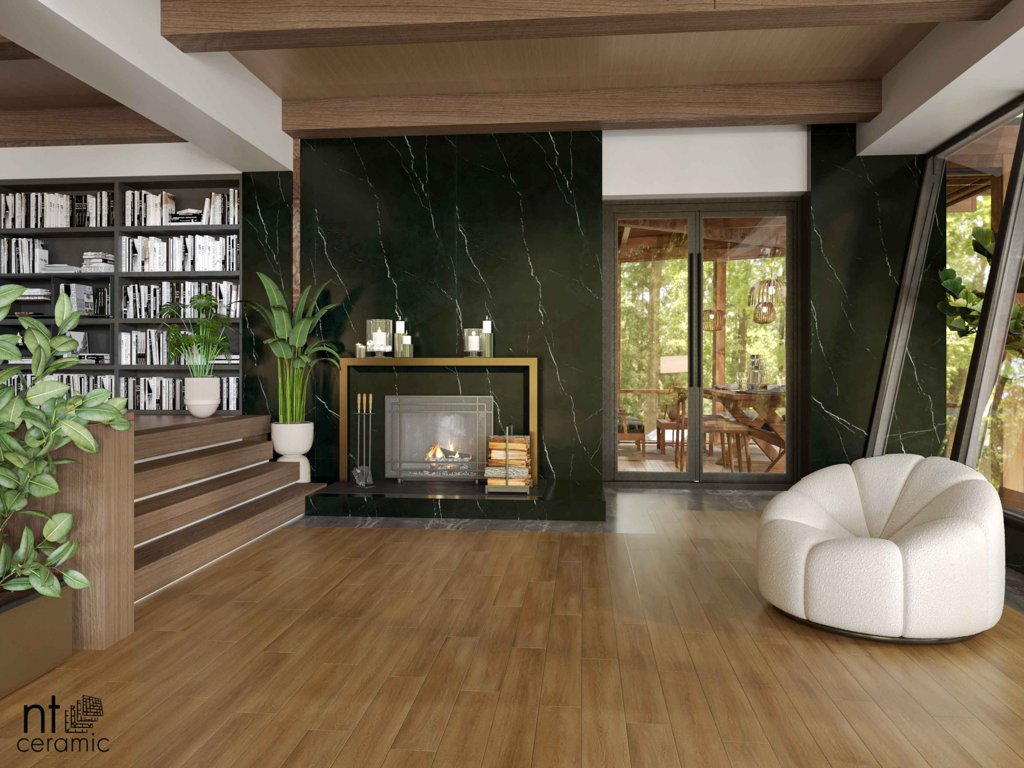 Керамогранит Nero Marquina