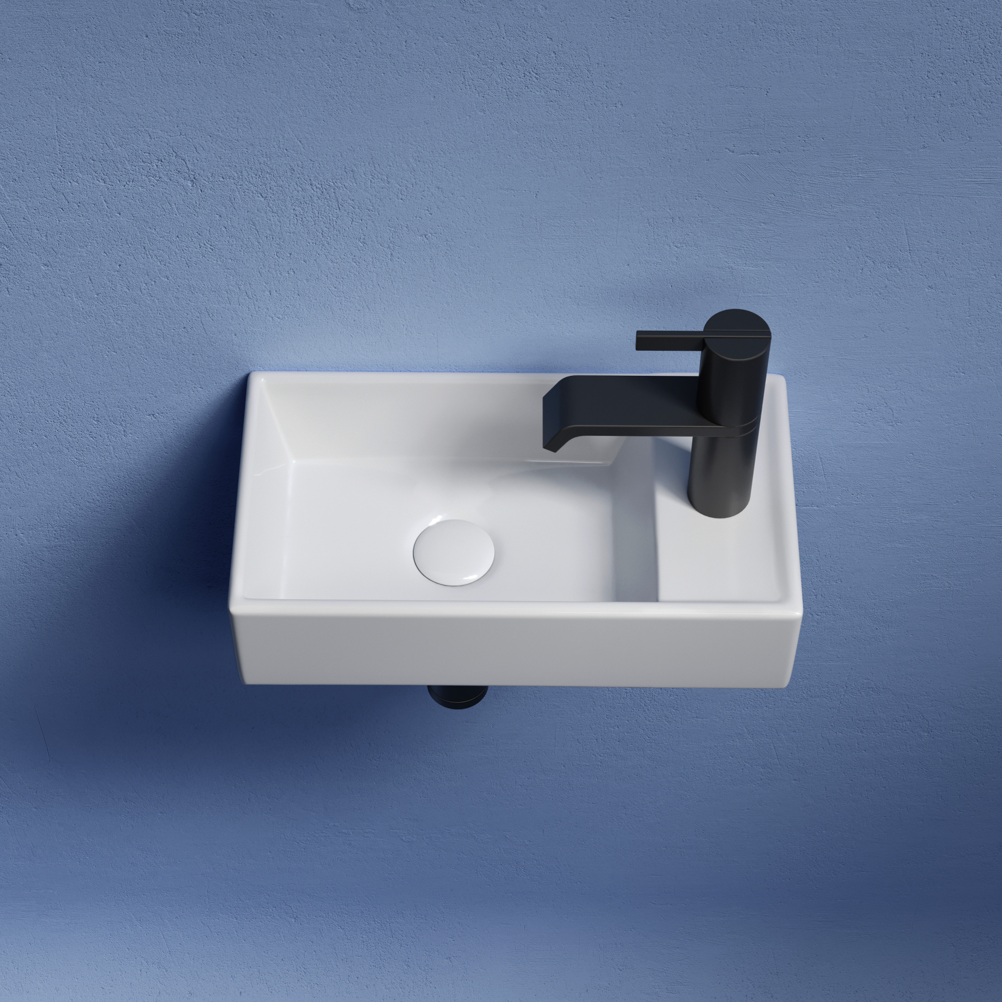 Рукомойник Ceramica Nova Element 41,7, см CN6051L белый