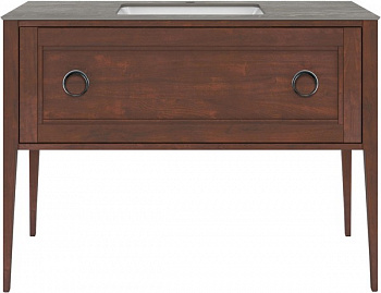 PL.CN.120.1/NUT.M Тумба PLAZA Classic NEO напольная 1 ящик 120, орех матовый
