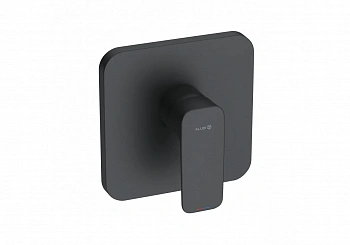 Смеситель для ванны с душем Kludi Pure&Style 406553975 матовый черный