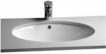 Раковина Vitra Arkitekt 6069B003-0012, встраиваемая снизу, 52 см, цвет белый