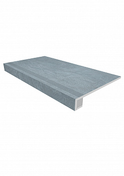 Керамогранит Ametis Комплект (Ступень SR02 (33x120) непол. (прямоугол. бортик) + Подступенок (14,5x120))