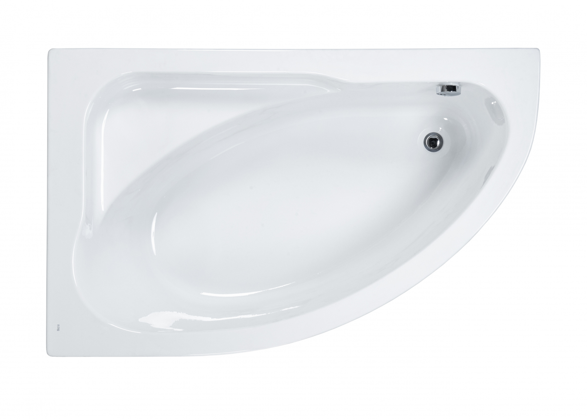 Акриловая ванна Roca Welna 160x100 см L, ZRU9302997