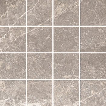 Мозаика Vitra Marmostone Темный Греж Матовый 7Рек (7,5х7,5) 30х30