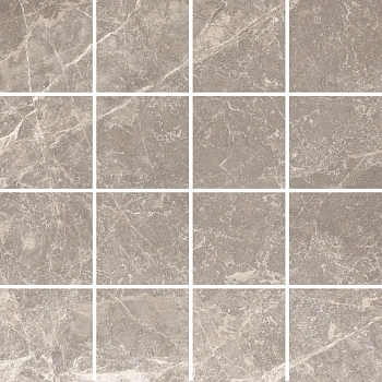Мозаика Vitra Marmostone Темный Греж Матовый 7Рек (7,5х7,5) 30х30