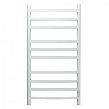 Полотенцесушитель электрический Point Антея PN17850W П10 500x1000, диммер справа, белый