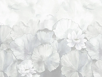 Z66874 Панно Zambaiti (Satin Flowers IV) (1*1) 5,10х3 винил на флизелине