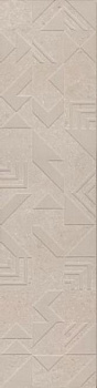 Керамогранит Kerama Marazzi Декор Про Матрикс беж светлый геометрия 15х60
