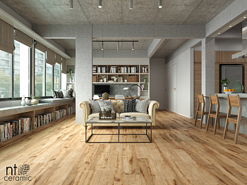 Керамогранит Wood Mocca Brown