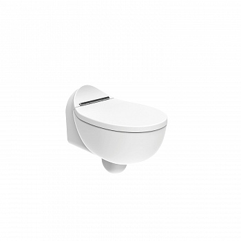 Унитаз подвесной Creavit Foglia FG321-00CB00E-0000 безободковый с функцией биде