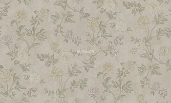 Z66801 Обои Zambaiti (Satin Flowers IV) (1*12) 10,05х0,53 винил на флизелине