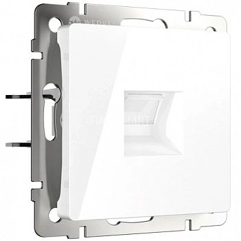 Розетка Ethernet RJ-45 cat. 6A экранированная (белый) W5120101