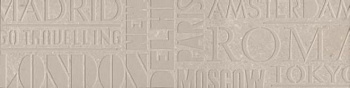 Керамогранит Kerama Marazzi Декор Про Матрикс беж светлый шрифты 15х60