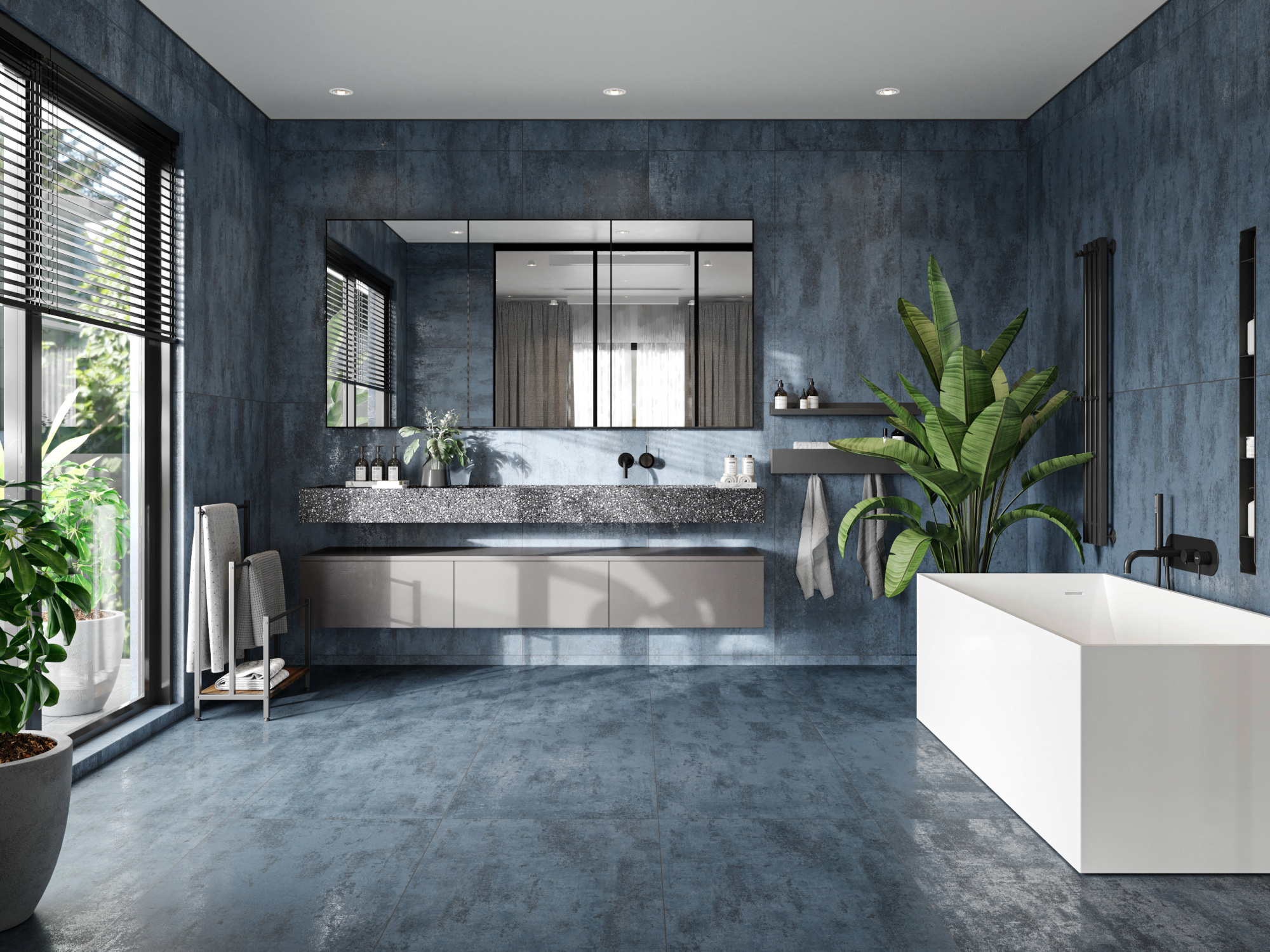 Керамогранит Metallic Azul