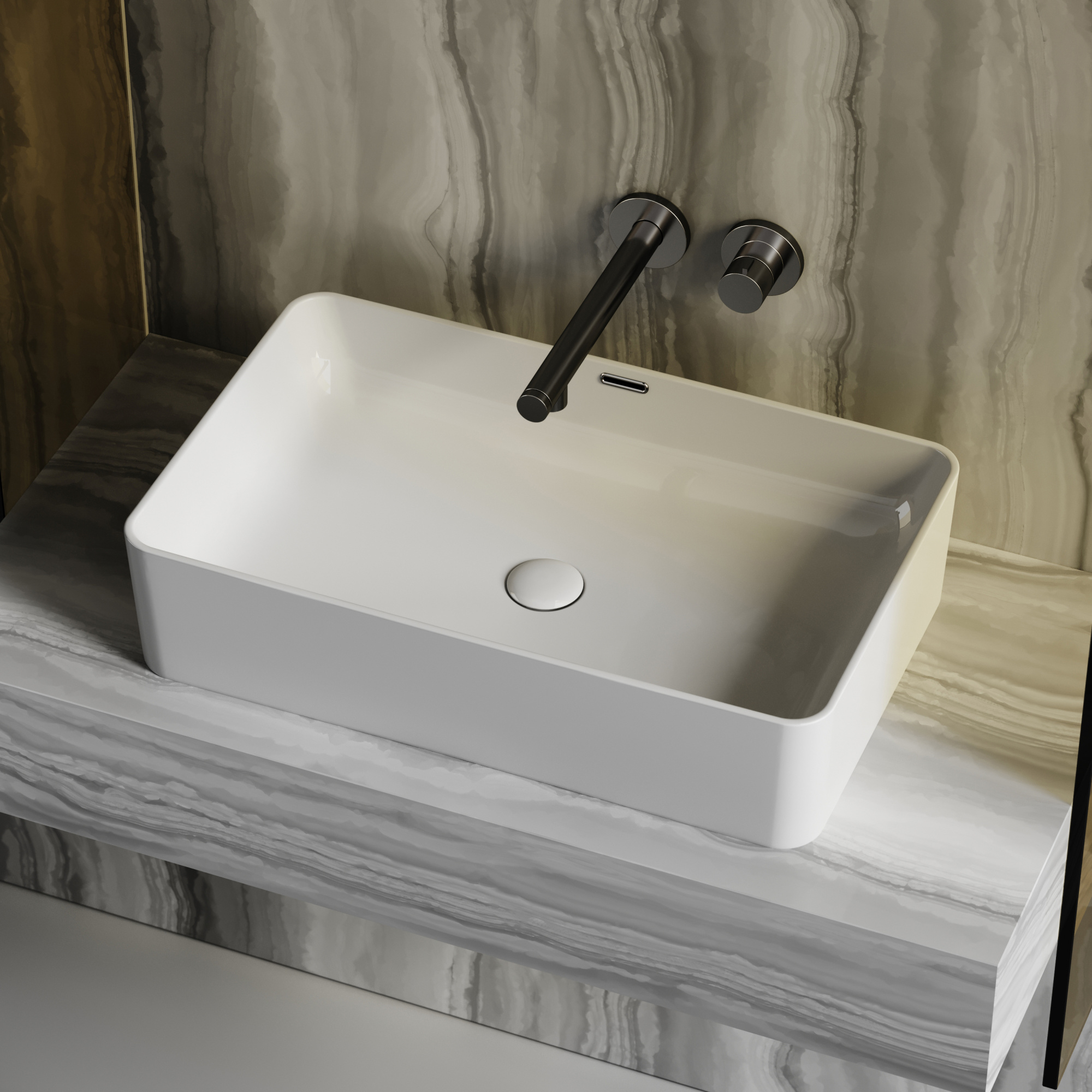 Раковина Ceramica Nova Element 60,5, см CN6065 белый