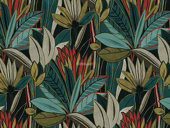 Z66870 Панно Zambaiti (Satin Flowers IV) (1*1) 5,10х3 винил на флизелине
