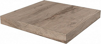 Керамогранит Kerama Marazzi Ступень угловая клееная левая Про Вуд беж темный 33х33