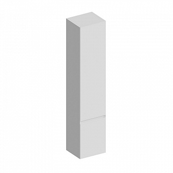 CUB.165Rh/WHT.M Пенал CUBO подвесной правый 165, белый матовый