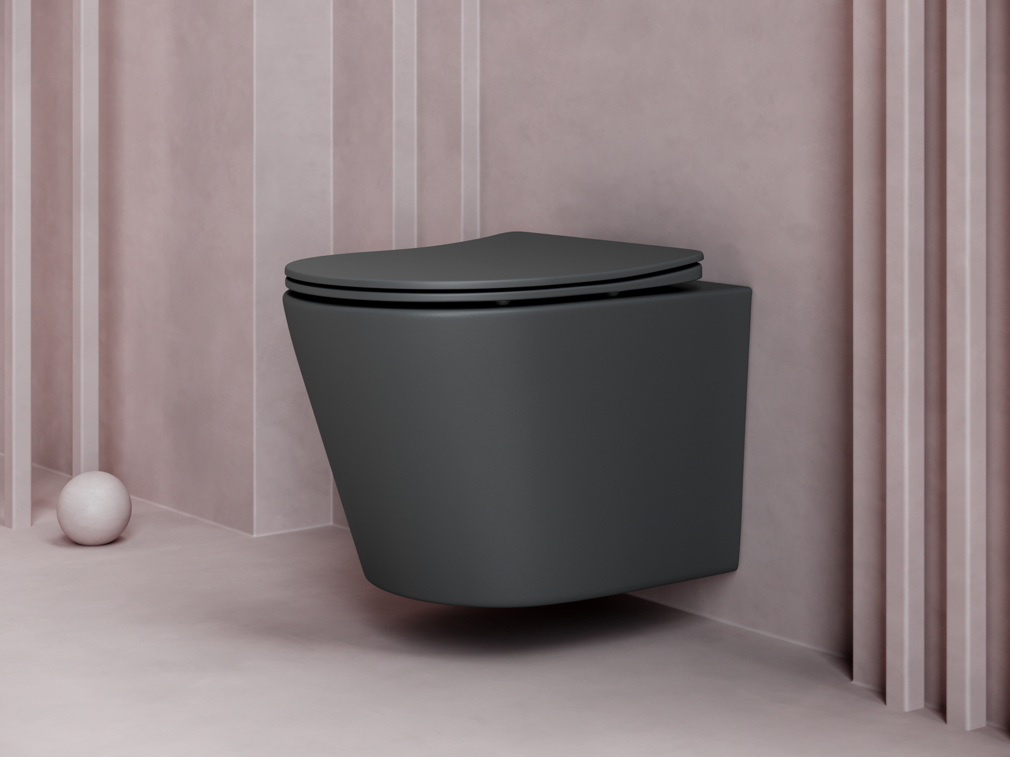 Унитаз подвесной Ceramica Nova Long с сиденьем микролифт, CN3015, белый