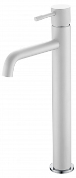 Смеситель Boheme Uno 462-WCR для раковины, white chrome