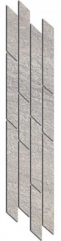 Керамогранит Kerama Marazzi Бордюр Гренель серый мозаичный 9,8х46,5