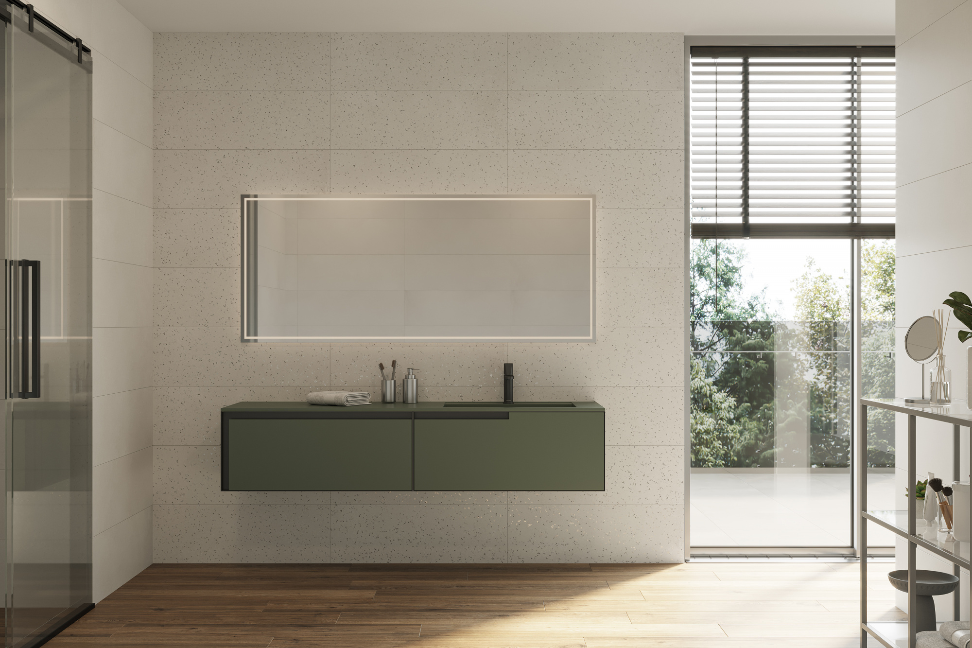 Керамическая плитка Creto Плитка Estetika line light 30х90