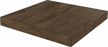 SG506800R/GCS Ступень Сальветти коричневый угловая левая клееная 33*33