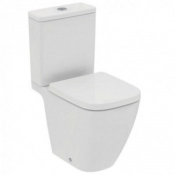 Унитаз-компакт безободковый Ideal Standard i.life S T459601 белый